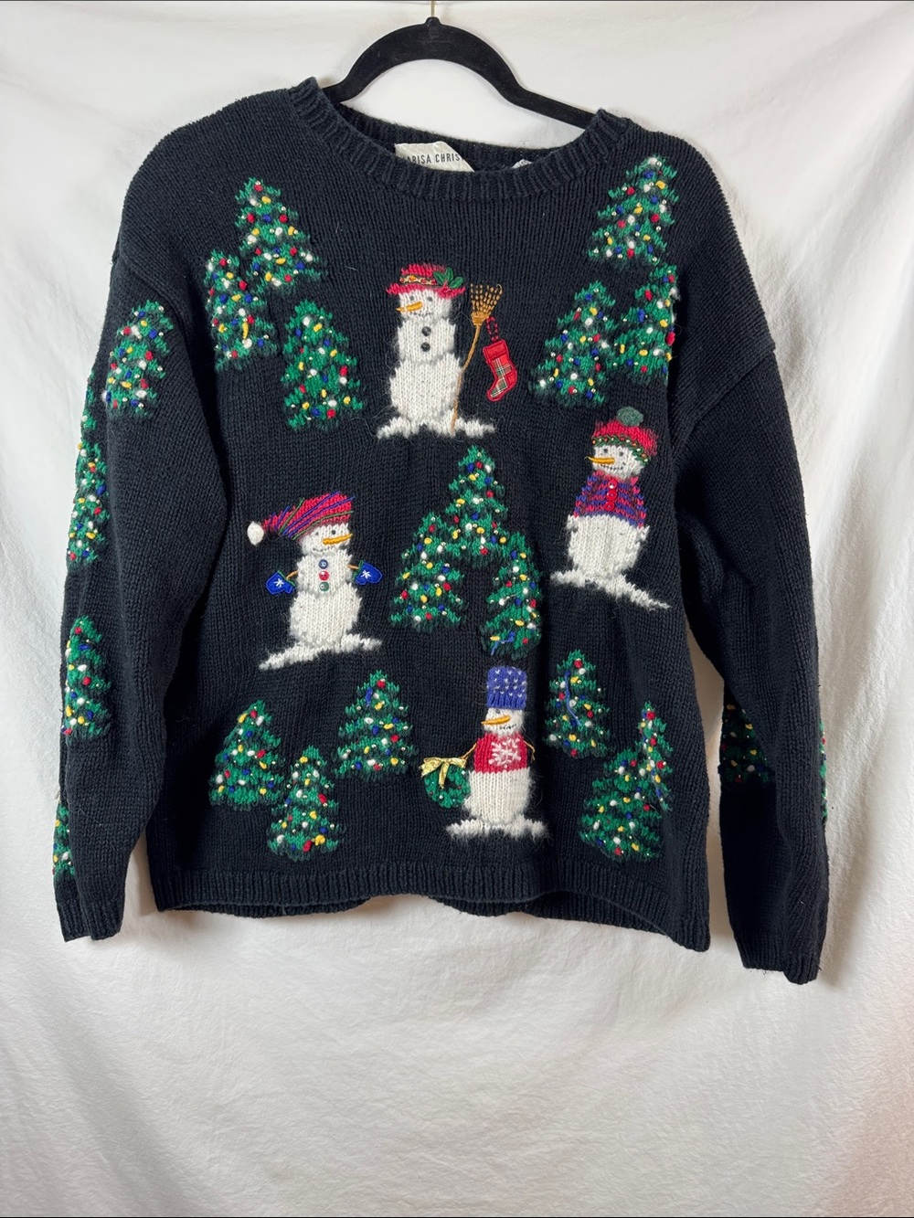 Marisa Christina Vintage Christmas Sweater XL